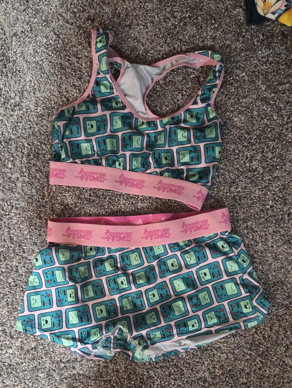 Adventure Time BMO Two-Piece Set - Medium - Never Worn, Brand New Without Tags